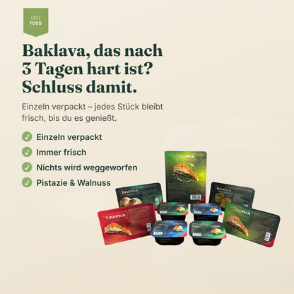Geschenkbox – Baklava einzeln verpackt